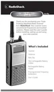 Radio Shack PRO-164 Jumbo Enlarged Instruction Operating Manual. Fixed Price $14.95.