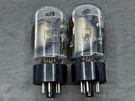 Matched Pair 6L6GC Power Tubes Gray Plates Side Square Getters Tests Nos. Fixed Price $84.99.
