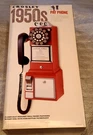 Crosley 1950S CR56-RE 1957 Red Pay Phone, Pulse/tone Switchable Sealed Box. Fixed Price $94.99.