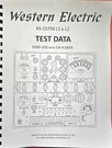 Western Electric KS-15750-L1 & L2 Tube Test Data, All There Is.. Fixed Price $25.00.
