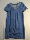 Southern Tide Holly Embroidered Chambray Light Indigo Dress Sz X Small 583. Fixed Price $25.00.