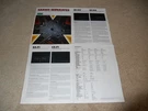 Sansui BROCHURE,4 Pg, BA-F1 Amp, CA-F1 PRE,AU-919,SPECS. Fixed Price $9.99.