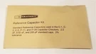 Checker Std Reference Capacitors. Fixed Price $25.00.