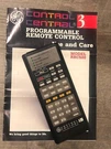 Control Central 3 General Electric Programmable Remote RRC500 Vintage. Fixed Price $49.95.