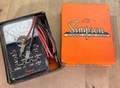 Vintage Simpson Model 355 Analog Midgetester Volt Ohm Meter W Box & Manual. Fixed Price $25.00.