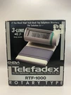 Enews Telefadex Rotary Electronic Telephone Directory Digital Roladex RTF-1000. Fixed Price $27.99.