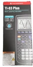 Texas Instruments TI-83 Plus Graphing Calculator Black Open Box Free Ship. Fixed Price $38.40.