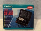 Casio Icon Data Bank SF-A10 32KB Vintage New Box Nib. Fixed Price $50.00.