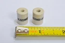 (2) 1/2 Diameter 5/8 Long Threaded Ceramic Stand Off Insulators Collins Drake. Fixed Price $20.00.