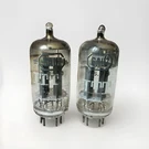 Nos Matched Pair 6AU7 Itt Audio Tubes Long Plates W/ Vents Halo Rings Rare. Fixed Price $80.00.