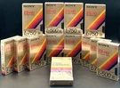 Sony Video Cassette Tapes Betamax Dynamicron L-500 L-750 Sealed Lot Of 13. Fixed Price $99.95.