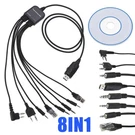 8 1 Usb Programming Cable+software Cd For Motorola Baofeng Kenwood Hyt Radio. Fixed Price $11.49.