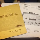 Heathkit HM-102 Assembly Manual & IM-48 Audo Analyzer Spec Book Paperwork BK#6. Fixed Price $20.35.