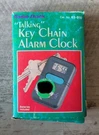 "talking" Alarm Clock Keychain Lcd & Audio Time Report - Radio Shack. Fixed Price $15.95.