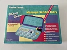 New Vtg 1995 Electronic Message Sender Diary Radioshack Rare EC-371 Health Tips. Fixed Price $79.99.