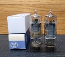2- Rca 6CG7 6FQ7 Vacuum Tubes Tested Gray Plates Clear Top LOC.1A. Fixed Price $14.99.