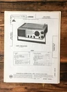 Sony AC-121W TV-411 Radio Sams Photofact Service Manual *original*. Fixed Price $14.97.