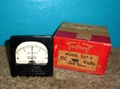 Triplett Model 327-T Voltmeter 1-0-1VDC 3X3INCH Nos/nib. Fixed Price $22.36.