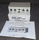 Realistic Stereo Mono Microphone Mixer 33-920 Vintage 4 Transistorized Box. Fixed Price $110.00.