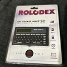 Vintage Rolodex Pocket Directory Organizer R411-3 Planner New. Fixed Price $15.00.