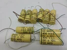 Cde Mfd 400 Vdc 10% Poly Fill Wrap Capacitor (qty 8 Ea) Tested, Vintage, Rate. Fixed Price $88.00.