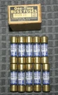 Box Of 10 Bussmann Non 15 One Time Cartridge Fuse Amp 250 Volt Class H New!. Fixed Price $17.99.