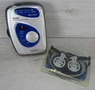 Lenoxx Sound Portable Am/fm Stereo Cassette Player & Recoton ST-933 Headphones. Fixed Price $24.99.