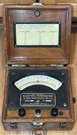 Vintage Wm H Bristol Electric Pyrometer 322 Wood Case Milli-voltmeter Weston. Fixed Price $29.99.