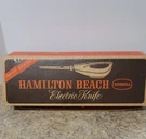 Vintage Hamilton Beach Scovill Electric Knife Model 275-1 Original Box Paperwork. Fixed Price $14.00.