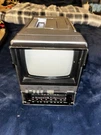 Vintage 1986 Sears SR3000 5" Portable B/w Tv Am/fm Radio Works. Fixed Price $55.00.