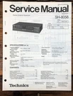 Technics SH-8058 Equalizer Service Manual *original*. Fixed Price $29.97.
