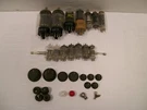 Vacuum Tubes Knobs And Other Parts From B&k Model 1076 Television Analyst. Fixed Price $32.49.