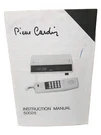 Vtg Pierre Cardin Am Fm Clock Radio Corded Phone 50028 Instruction Manual Guide. Fixed Price $5.99.