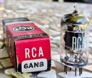 1940'S Rca 6AN8A Tube Tested Nos Balanced 100 / 95 On B&k 606. Fixed Price $14.00.