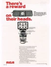 1969 Rca WR52A Stereo Fm Signal Simulator WO91C Oscilloscope Vintage Print Ad. Fixed Price $15.95.