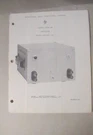 Hp Amplifier 450AR/450A Operating And Service Manual. Fixed Price $29.95.