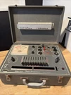 Lafayette Tube Tester Turns On Vintage Model TV-12 Case Complete W Chart Lid. Fixed Price $250.00.