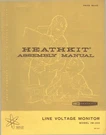 Assembly Manual For Heathkit IM-103. Fixed Price $13.50.