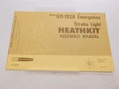 Heathkit GD-1026 Emergency Strobe Light Assembly Manual (original). Fixed Price $20.00.