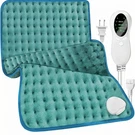 Electric Heating Pad For Back Neck Pain Relief With 10 Settings Auto-off. Fixed Price $14.79.