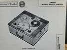 Sams Photofact Repair Service Parts Manual For Knight Reel Models 99RZ177, 936. Fixed Price $11.00.