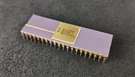 Vintage Mostek MK3850P-3 F8 8-BIT Microprocessor Cpu Collectible Ceramic Nos. Fixed Price $40.00.