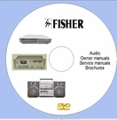 1 Service Manual Fisher Audio Video On Dvd In Pdf Format. Fixed Price $19.00.
