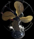 Antique Emerson Electric Blade Tabletop Fan -working. Fixed Price $450.00.
