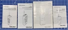 Lot Of 23 Radioshack Scanner Owner's Manuals: PRO-26, 28, 34, 39, 43, 60, +++. Fixed Price $59.95.