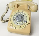 Vtg 1973 Stromberg Carlson SC500D Rotary Dial Desk Phone Desert Sand Usa Untest. Fixed Price $35.00.