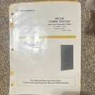 Motorola Micor Compa-station Base & Repeater Radio Manual Vhf Jan 1987 English. Fixed Price $22.98.