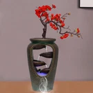 Plum Blossom Tabletop Fountain Led Resin Indoor Water Feature 30 16 50 Cm. Fixed Price $51.55.