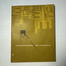 Triad Transformers 1962 Vintage Catalog TR-62. Fixed Price $11.69.