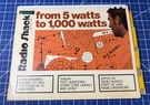 Radioshack Cat. No. 62-2056 From Watts To 1,000 Ham Course Book. Fixed Price $17.99.